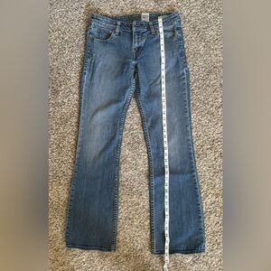 Vintage Levi's Women's Boot Cut Jeans in Deep Blue
